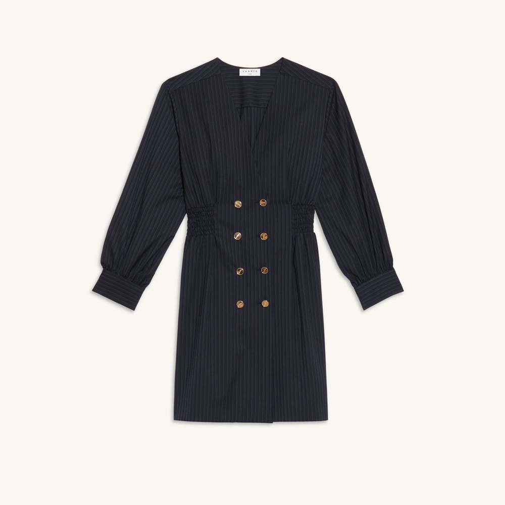 NWT Sandro pinstripe dress - 38